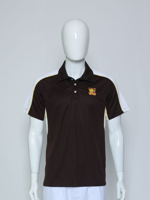 Dunman Secondary School - Brown Polo T-shirt
